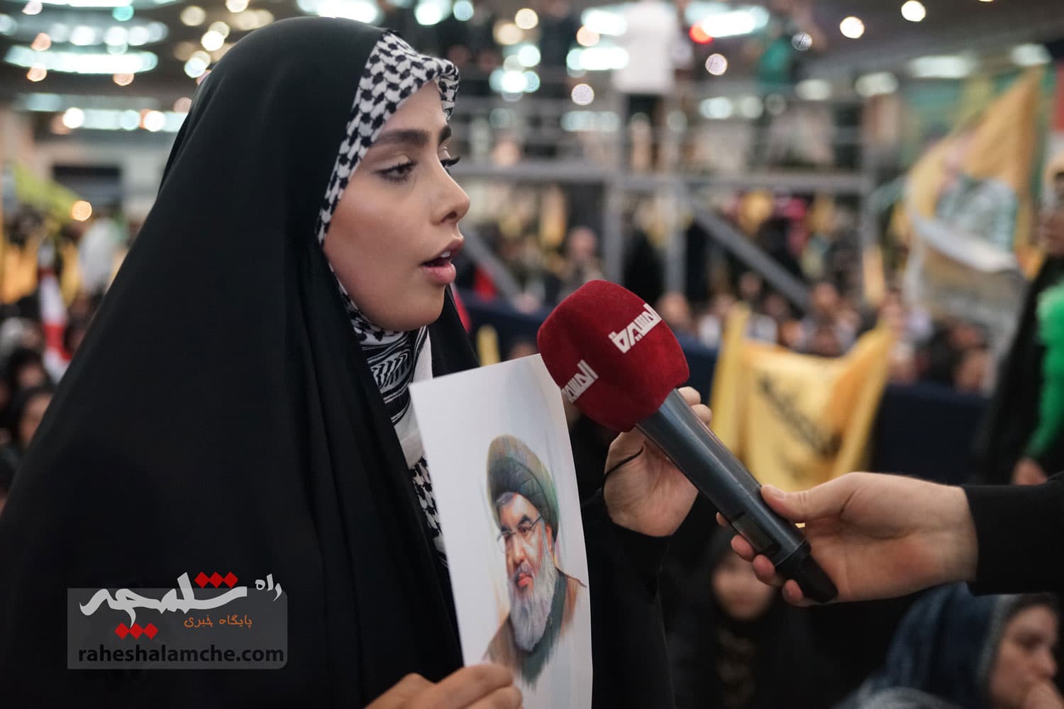 مراسم گرامیداشت شهید سیدحسن نصرالله در مصلی تهران برگزار شد +تصاویر — تصویر 27