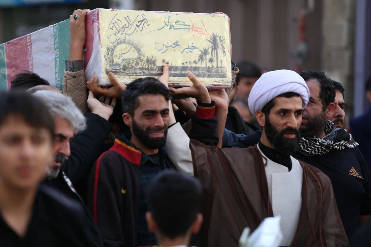 تشییع با شکوه یک شهید خوشنام در بابل +تصاویر — تصویر 35