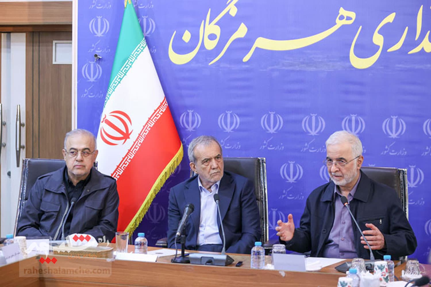 حضور پزشکیان در بندرعباس و اسکله شهید رجایی +تصاویر — تصویر 1