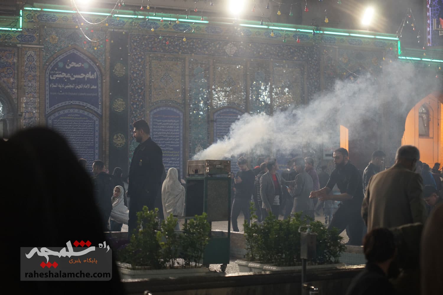طنین نجوای «الهی العفو» دومین شب قدر در حرم عبدالعظیم حسنی(ع) +تصاویر — تصویر 9