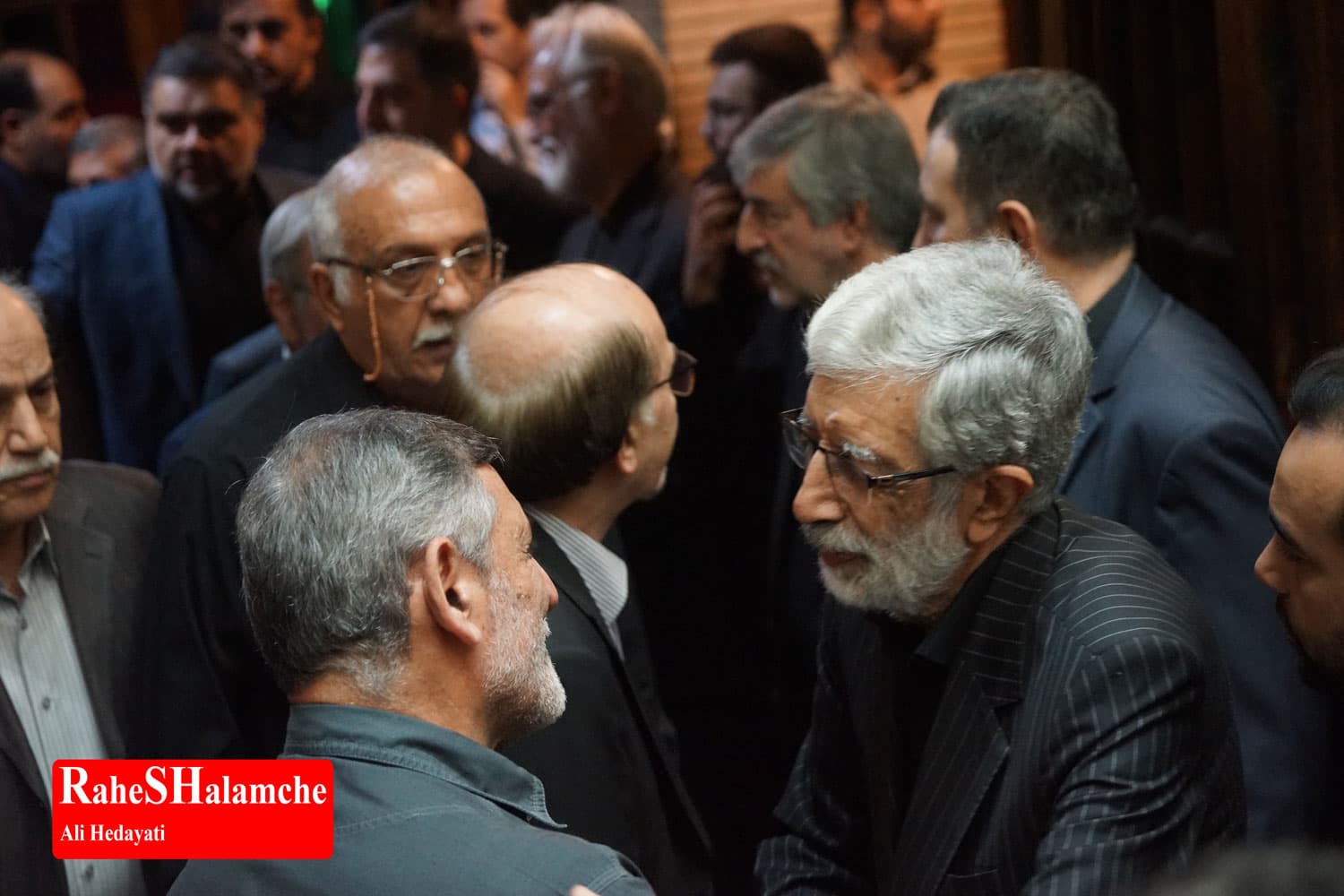 چه کسانی در مراسم ترحیم مادر حداد عادل بودند؟ +تصاویر — تصویر 29