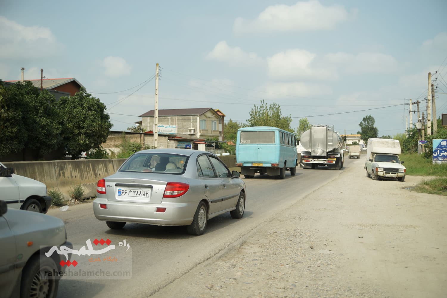 دردسرهای «نیوجرسی» در جاده بندپی بابل +تصاویر — تصویر 6
