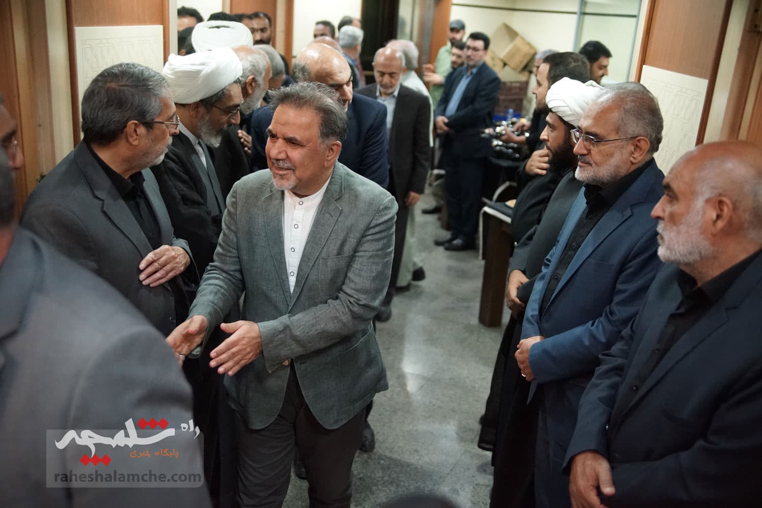گزارش تصویری اختصاصی راه شلمچه از مراسم ختم حاج حبیبالله پورمحمدی — تصویر 96