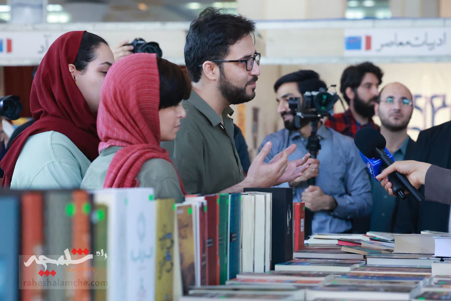 حضور رئیسجمهور در نمایشگاه بینالمللی کتاب تهران +تصاویر — تصویر 10