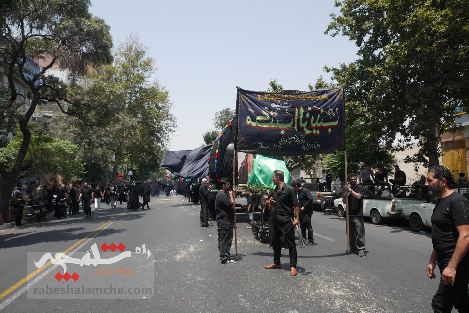 دسته عزادارای خاص در تهران +تصاویر — تصویر 84