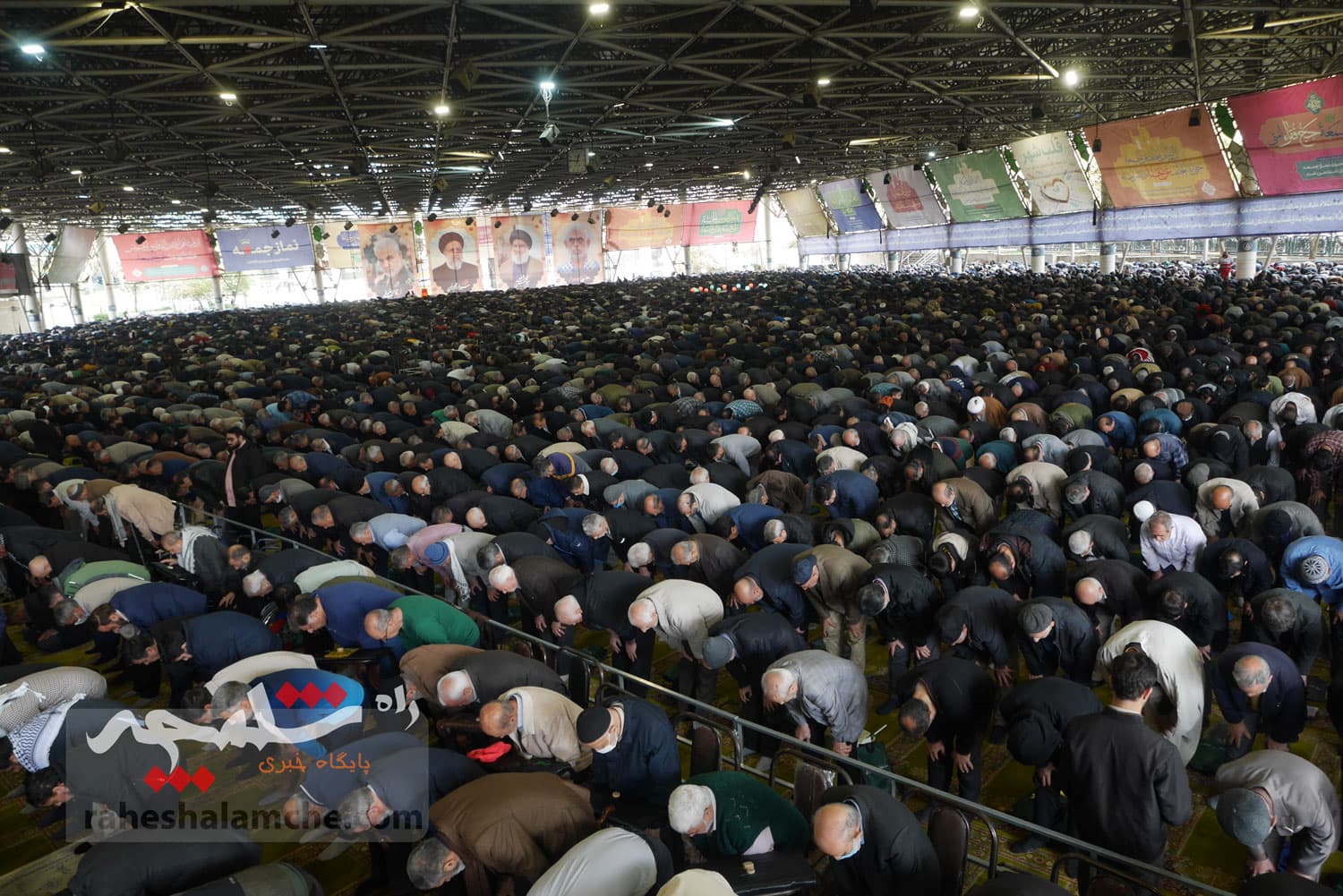 گزارش تصویری نماز جمعه تهران در روز قدس — تصویر 50