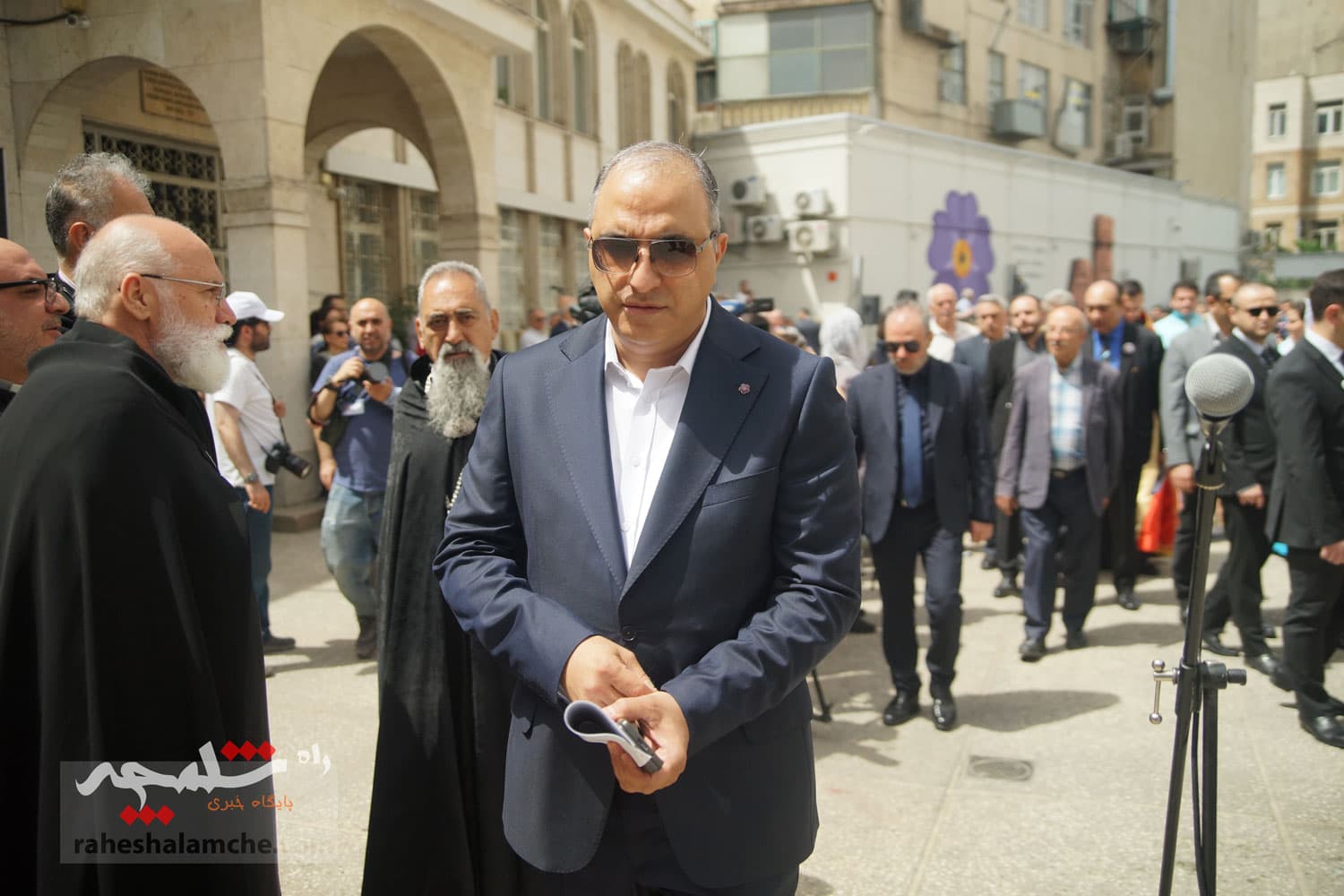 برگزاری مراسم گرامیداشت سالروز کشتار ارامنه +تصاویر — تصویر 33