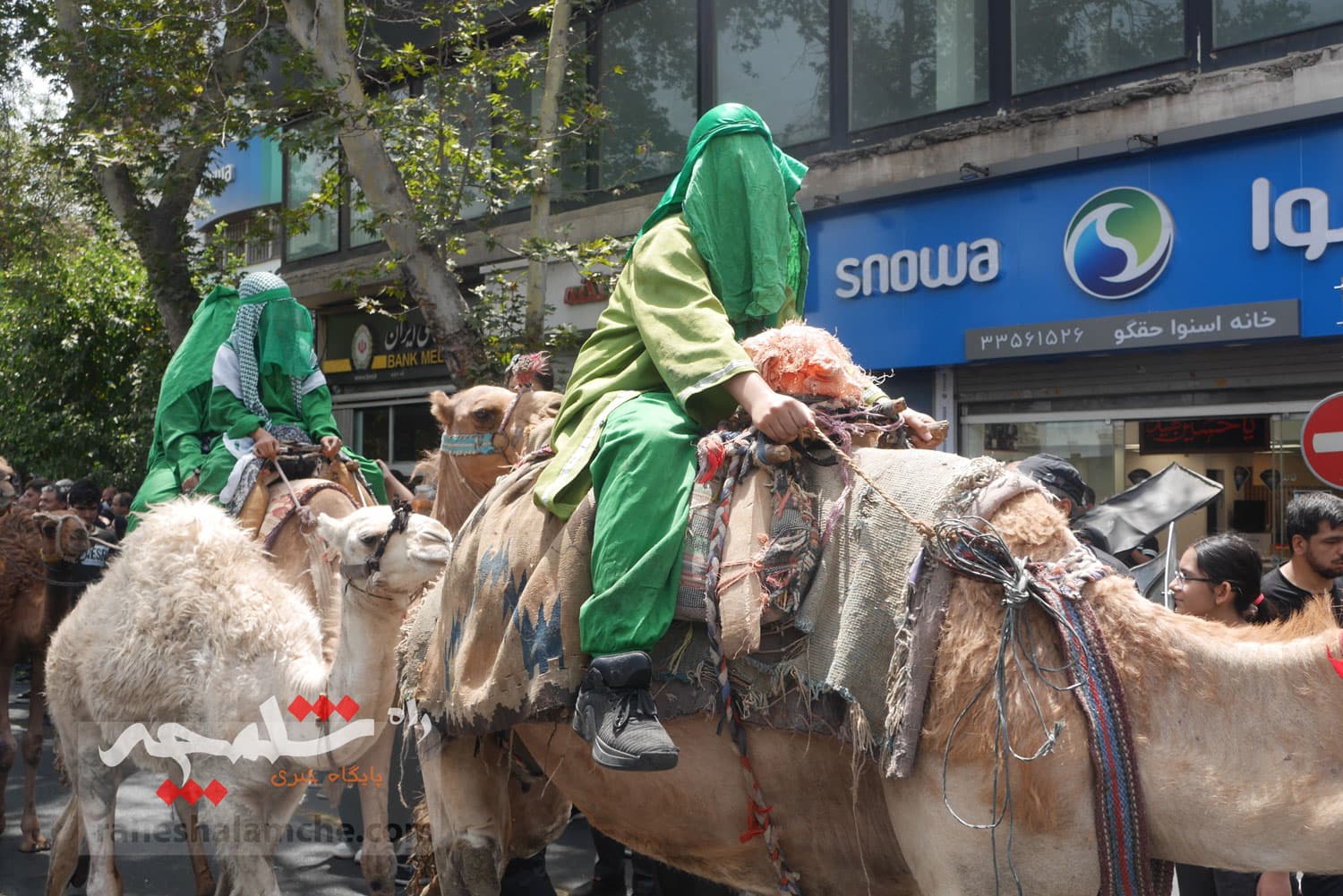 دسته عزادارای خاص در تهران +تصاویر — تصویر 52