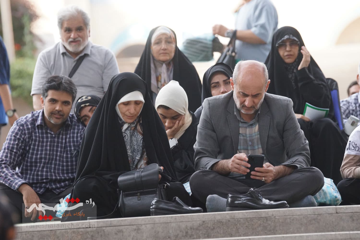 مراسم دعای عرفه در مصلی امام خمینی(ره) برگزار شد +تصاویر — تصویر 4