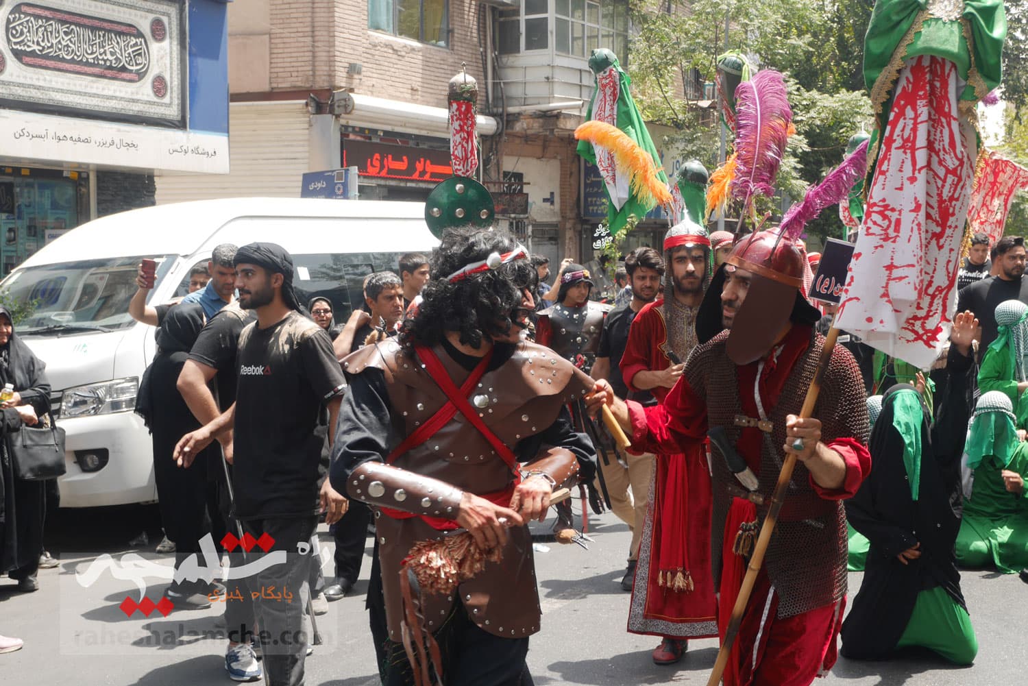 دسته عزادارای خاص در تهران +تصاویر — تصویر 36