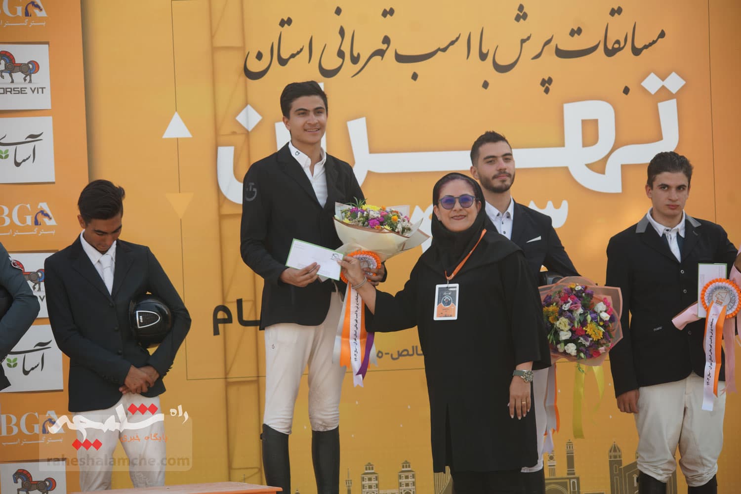 مسابقات قهرمانی پرش با اسب استان تهران برگزار شد +تصاویر — تصویر 78
