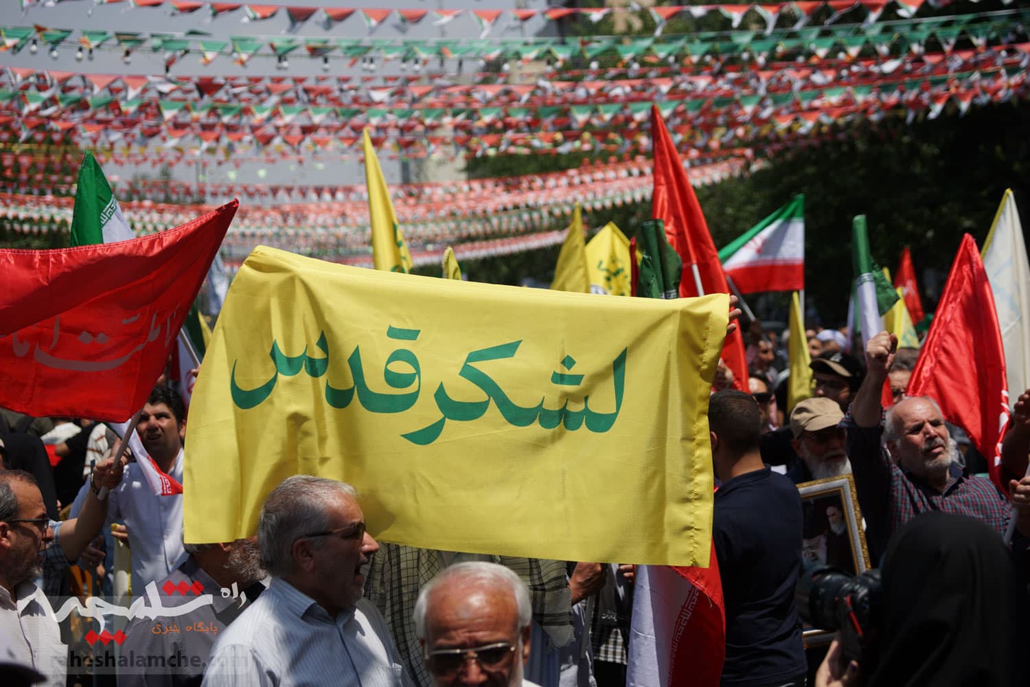تجمع مردم تهران در محکومیت اقدام رژیم پلید صهیونیستی +تصاویر — تصویر 34