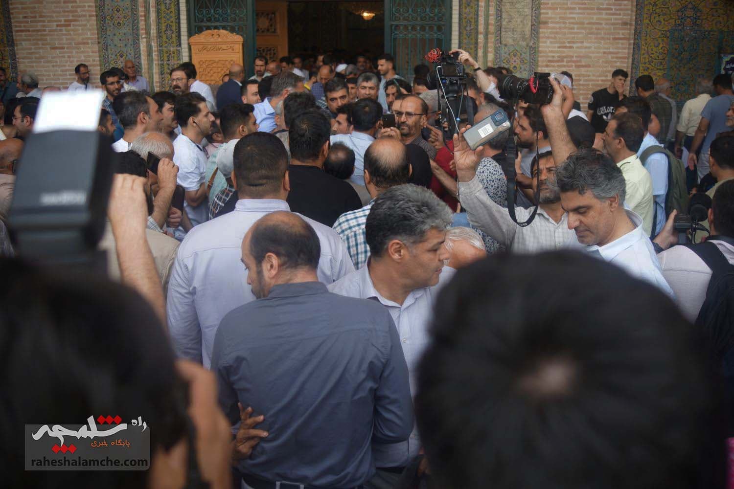 سعید جلیلی به بازار بزرگ تهران رفت +تصاویر — تصویر 4