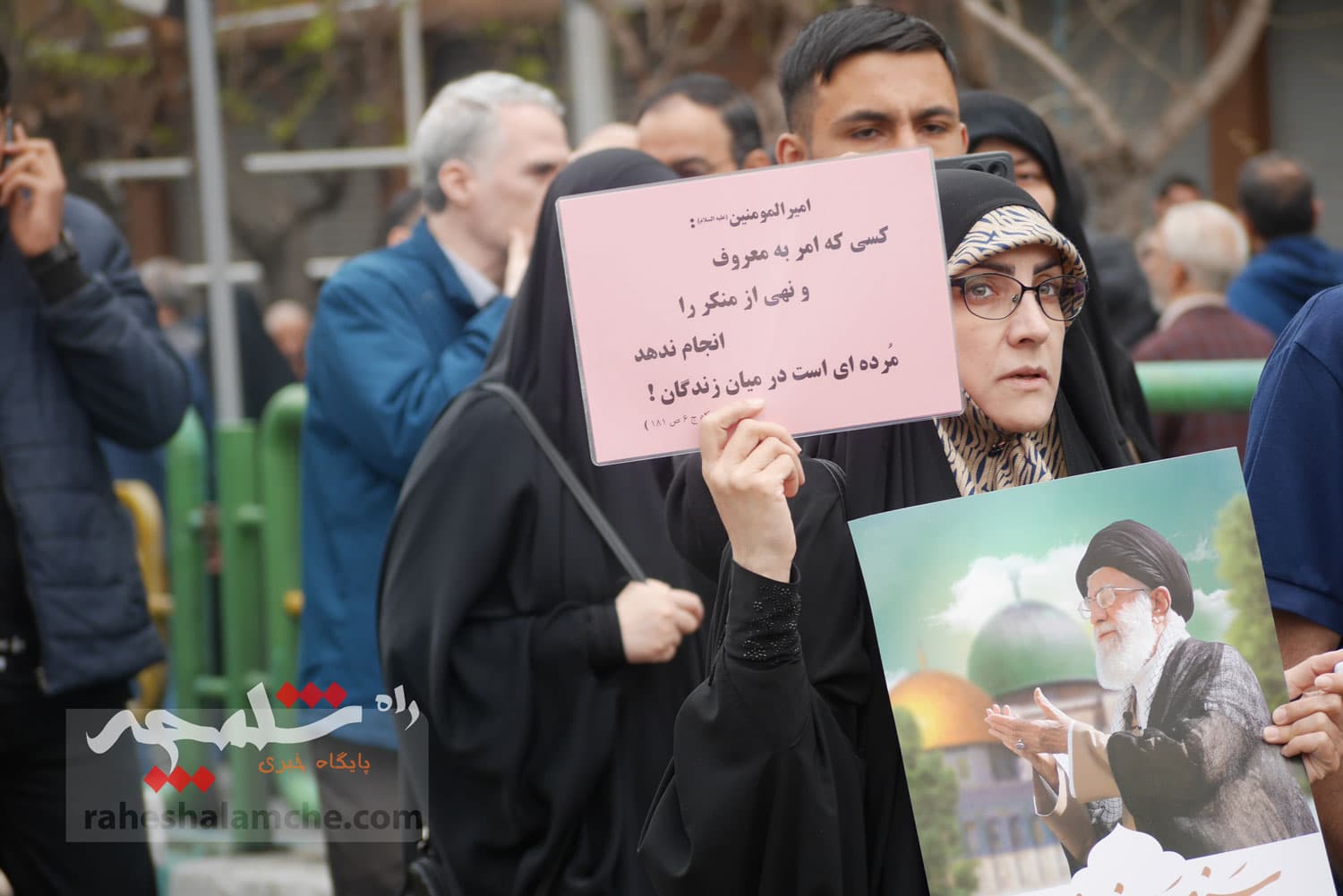 روز قدس به روایت دوربین راه شلمچه — تصویر 26