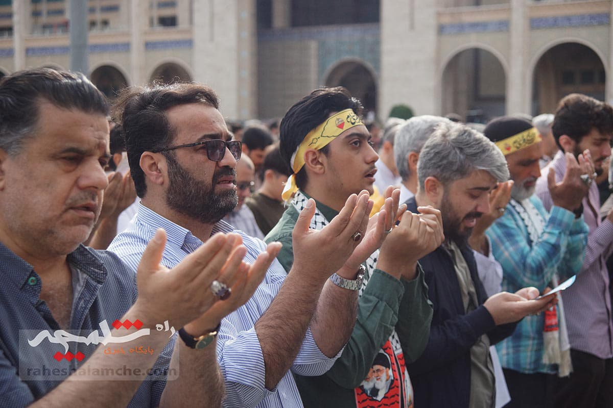گزارش تصویری نماز عید فطر در مصلی امام خمینی(ره) تهران(2) — تصویر 14