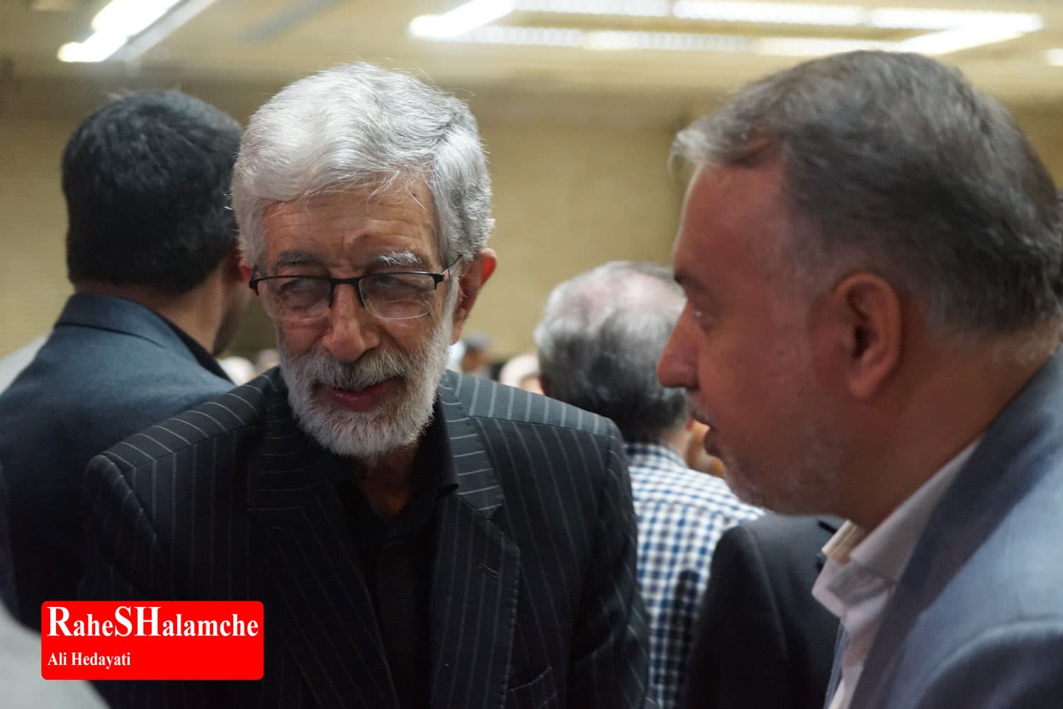 چه کسانی در مراسم ترحیم مادر حداد عادل بودند؟ +تصاویر — تصویر 23