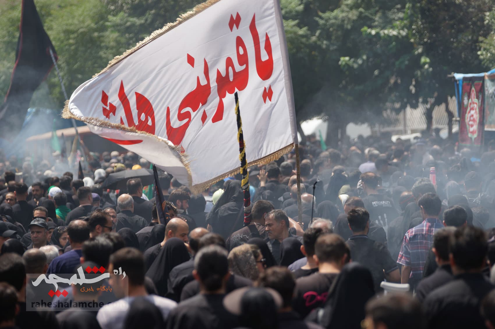 جاماندگان پیاده اربعین حسینی در تهران +تصاویر — تصویر 37