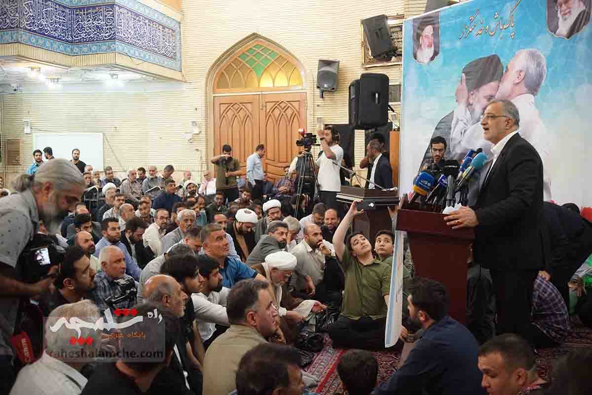 دیدار مردمی زاکانی در مسجد ابوذر تهران +تصاویر — تصویر 54