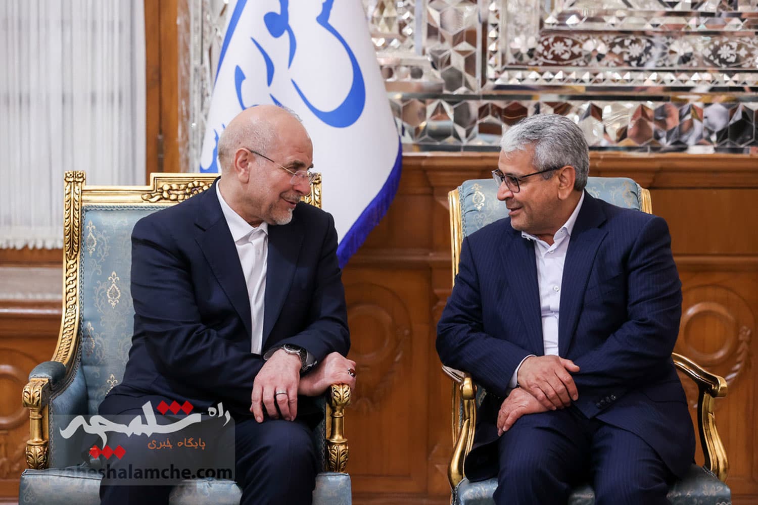 دیدار نوروزی قالیباف با مسئولان نظام +تصاویر — تصویر 19
