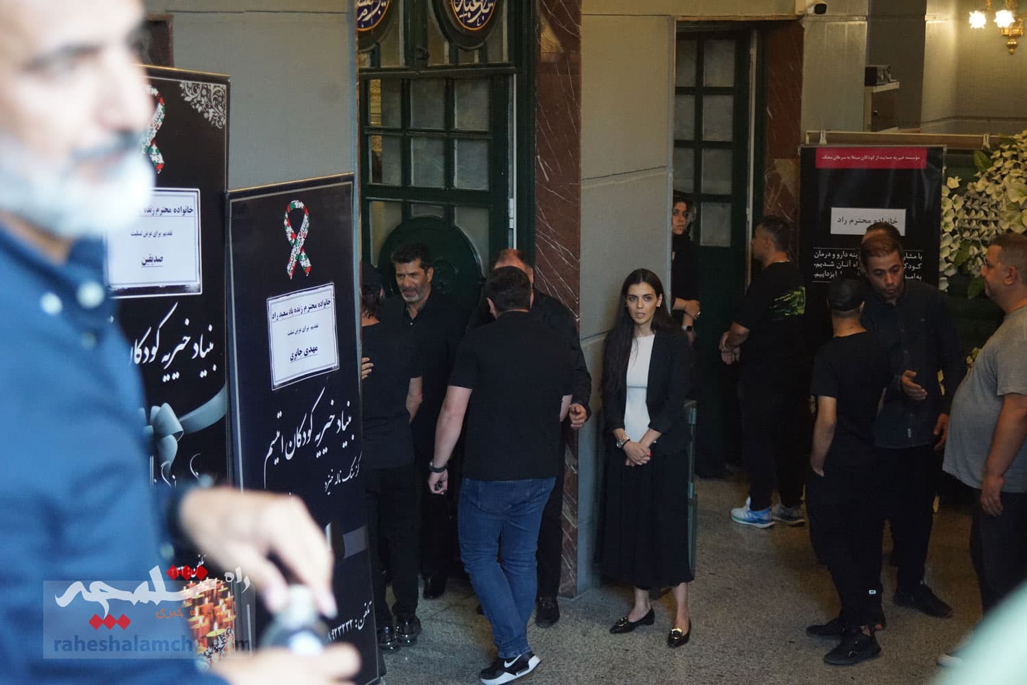 حاشیههایی تصویری اختصاصی راه شلمچه از مراسم ختم «سعید راد» — تصویر 23