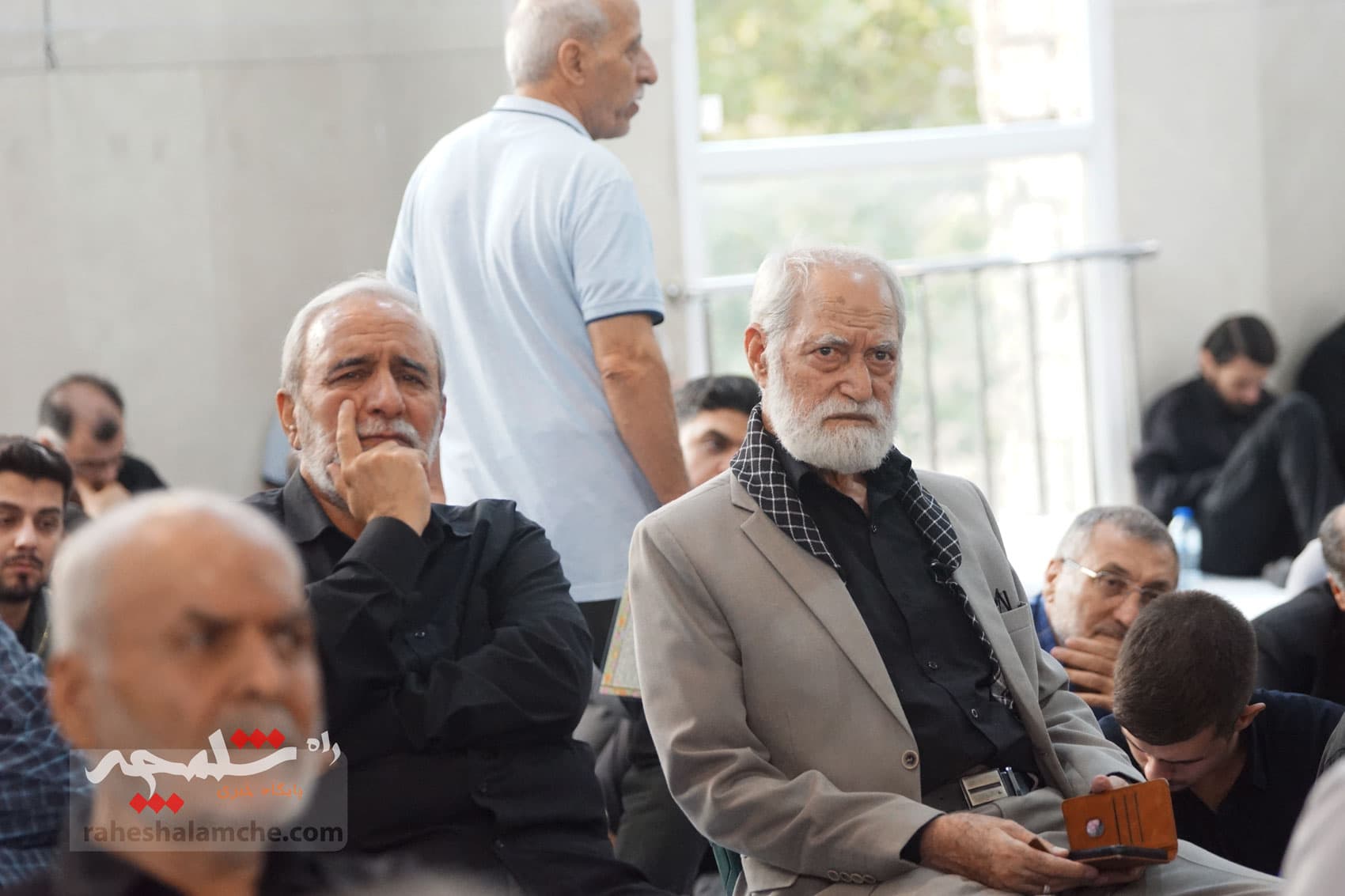 مراسم چهلمین روز شهادت سپهبد غلامعلی رشید برگزار شد +تصاویر — تصویر 43