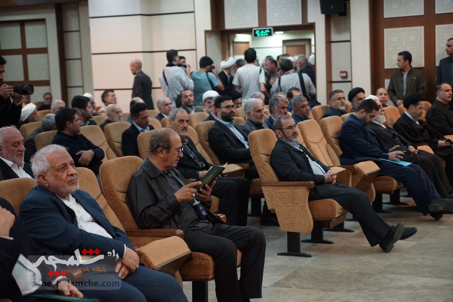 گزارش تصویری اختصاصی راه شلمچه از مراسم ختم حاج حبیبالله پورمحمدی — تصویر 58