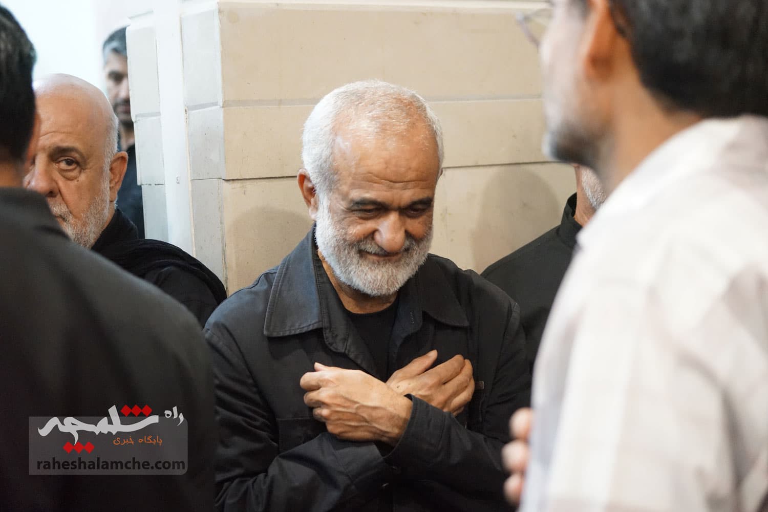 در مراسم اربعین سردار شهید سلامی چه کسانی بودند؟ +تصاویر — تصویر 48