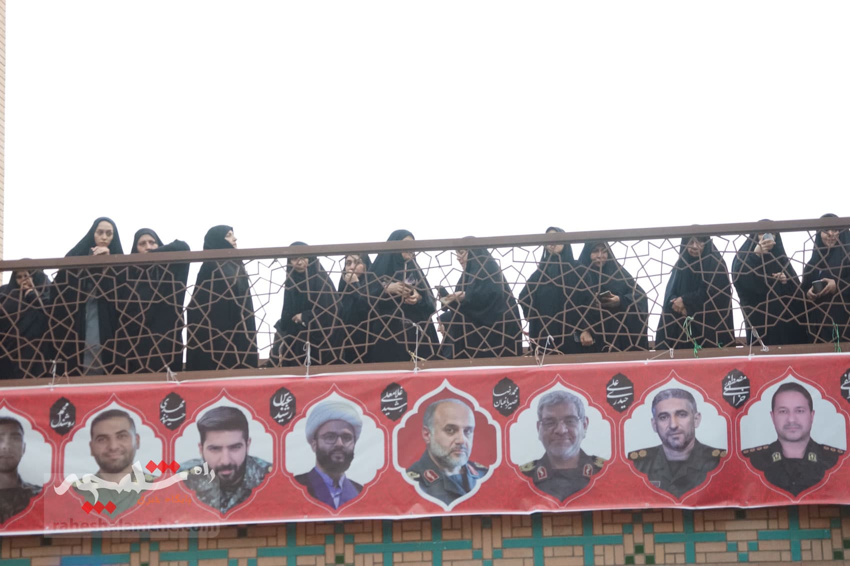 مراسم چهلمین روز شهادت سپهبد غلامعلی رشید برگزار شد +تصاویر — تصویر 75