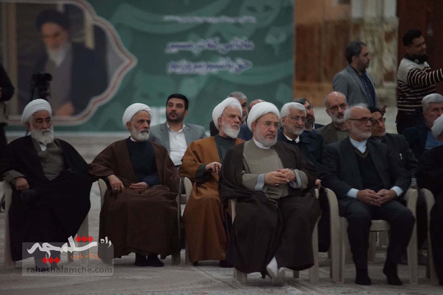 تجدید میثاق اعضای مجمع تشخیص با آرمانهای امام راحل +تصاویر — تصویر 77