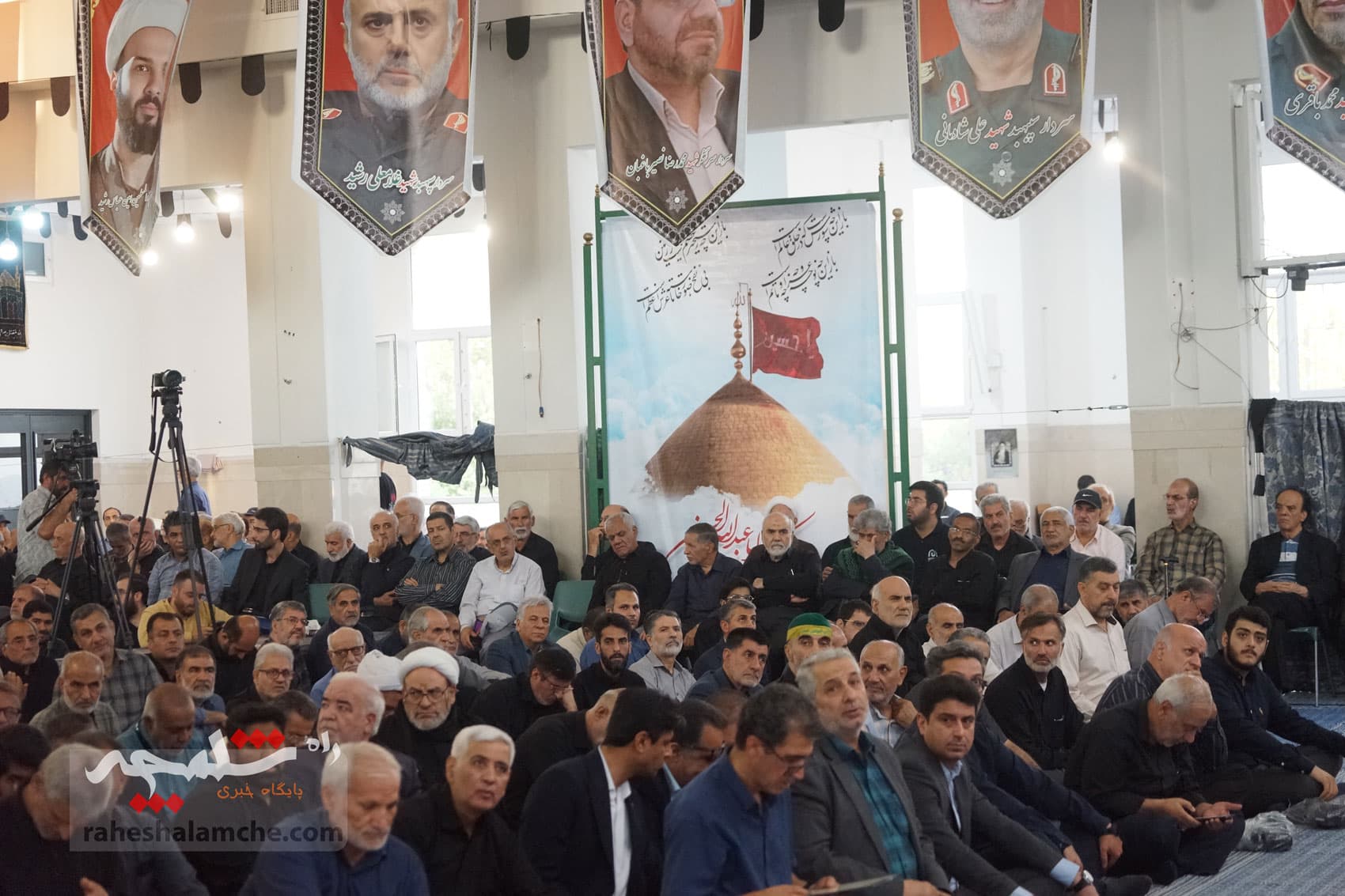 مراسم چهلمین روز شهادت سپهبد غلامعلی رشید برگزار شد +تصاویر — تصویر 30