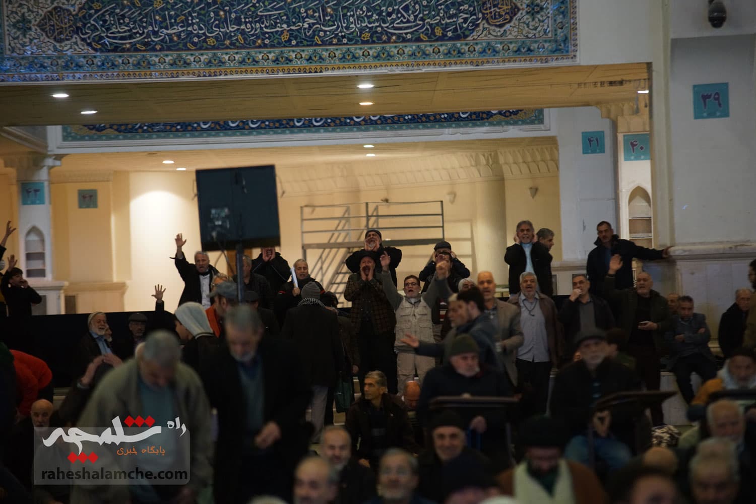 نماز جمعه تهران در آستانه ماه مبارک رمضان برگزار شد +تصاویر — تصویر 37