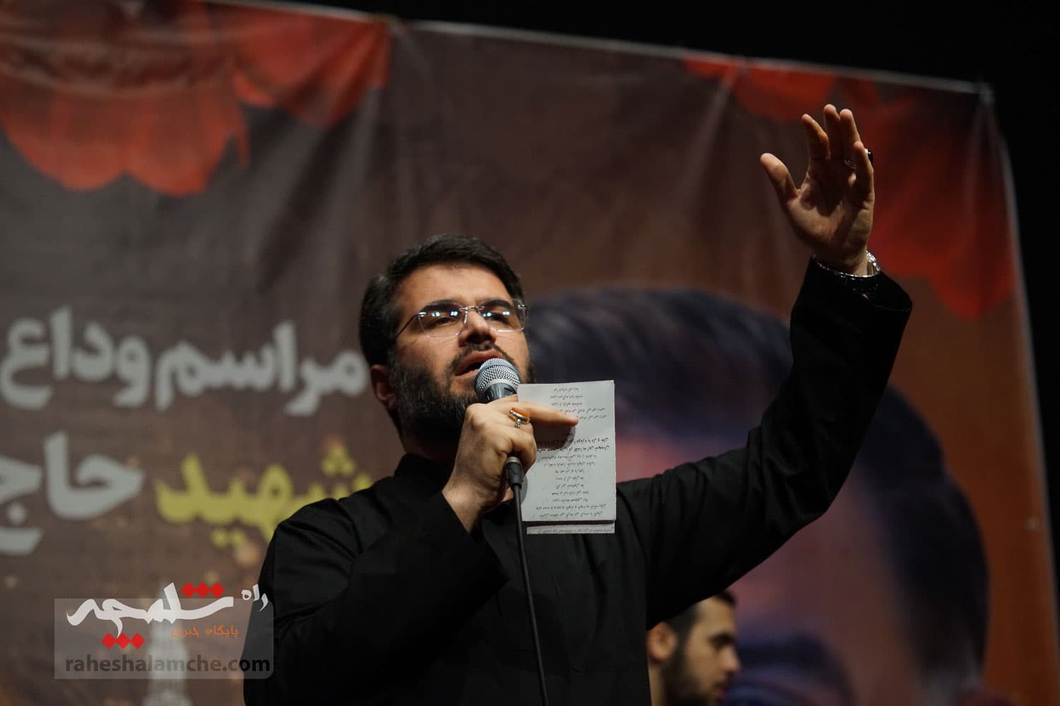 وداع باشکوه با پیکر مطهر شهید راه قدس +تصاویر — تصویر 24