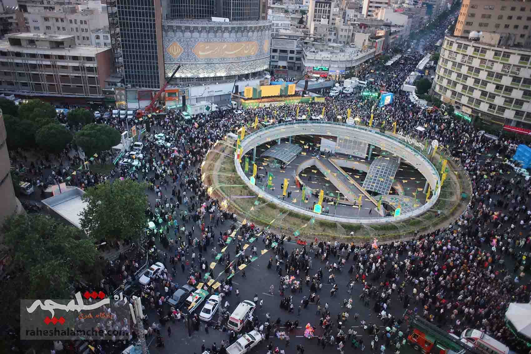 جشن بزرگ امام رضاییها در «تهران» +تصاویر — تصویر 5