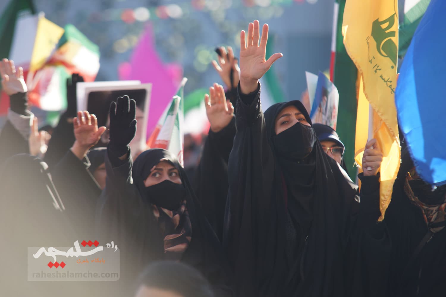 گزارش تصویری اختصاصی راه شلمچه از مراسم یومالله 9 دی در تهران — تصویر 12