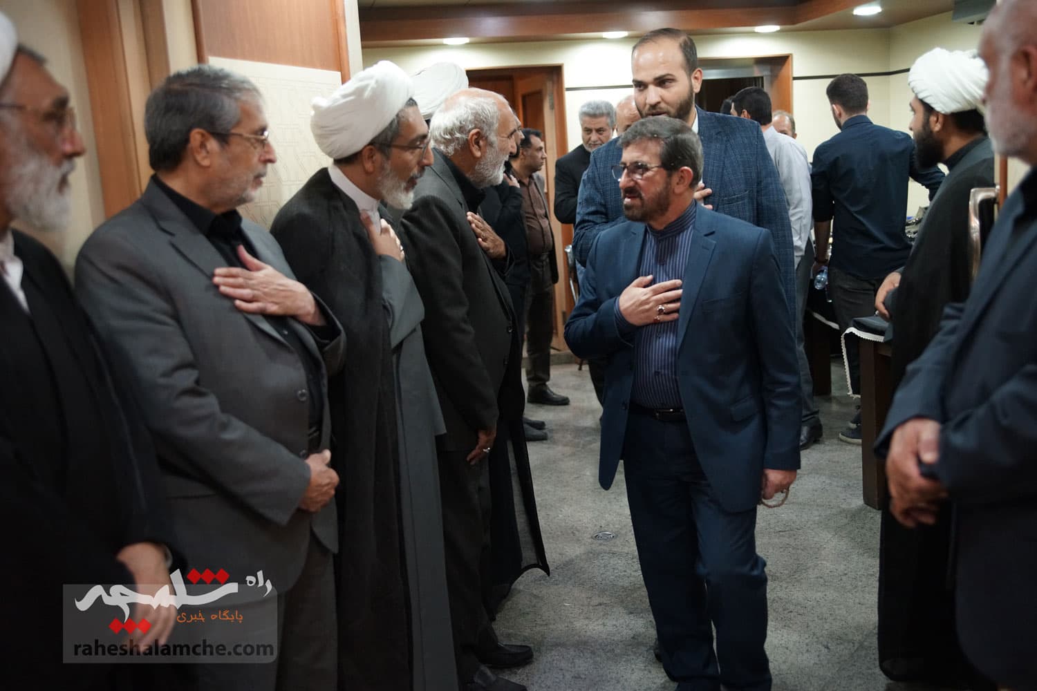 گزارش تصویری اختصاصی راه شلمچه از مراسم ختم حاج حبیبالله پورمحمدی — تصویر 14
