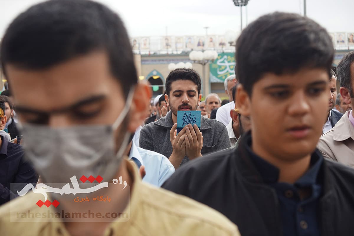 گزارش تصویری نماز عید فطر در مصلی امام خمینی(ره) تهران(2) — تصویر 18