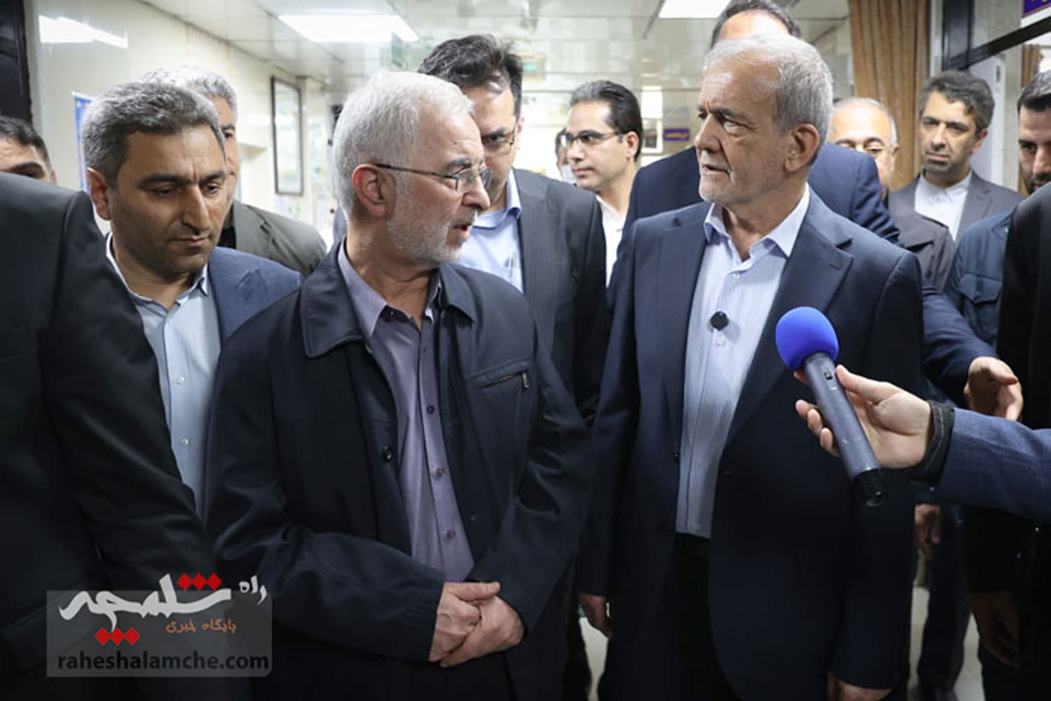 حضور پزشکیان در بندرعباس و اسکله شهید رجایی +تصاویر — تصویر 23