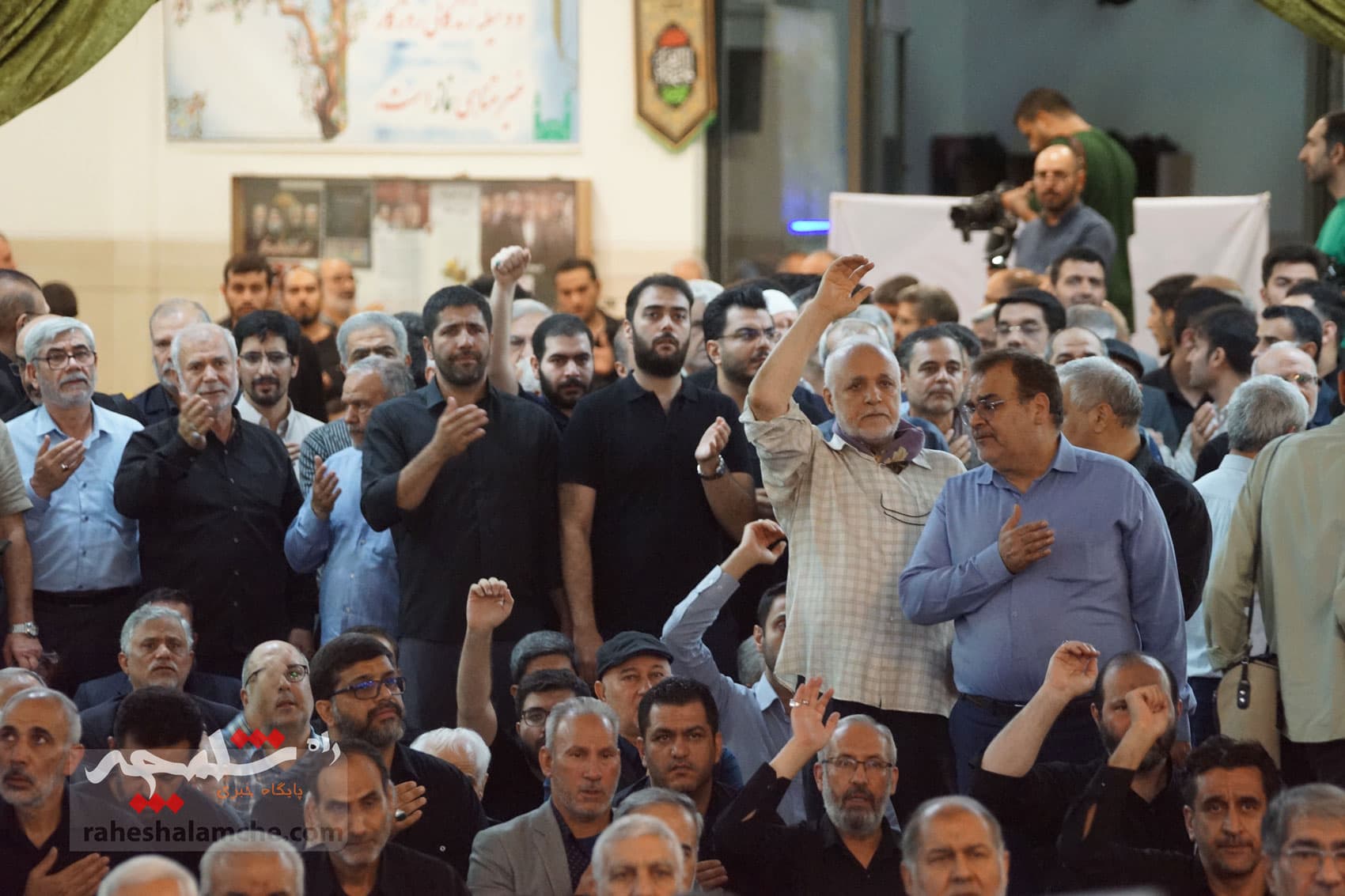 مراسم چهلمین روز شهادت سپهبد غلامعلی رشید برگزار شد +تصاویر — تصویر 69