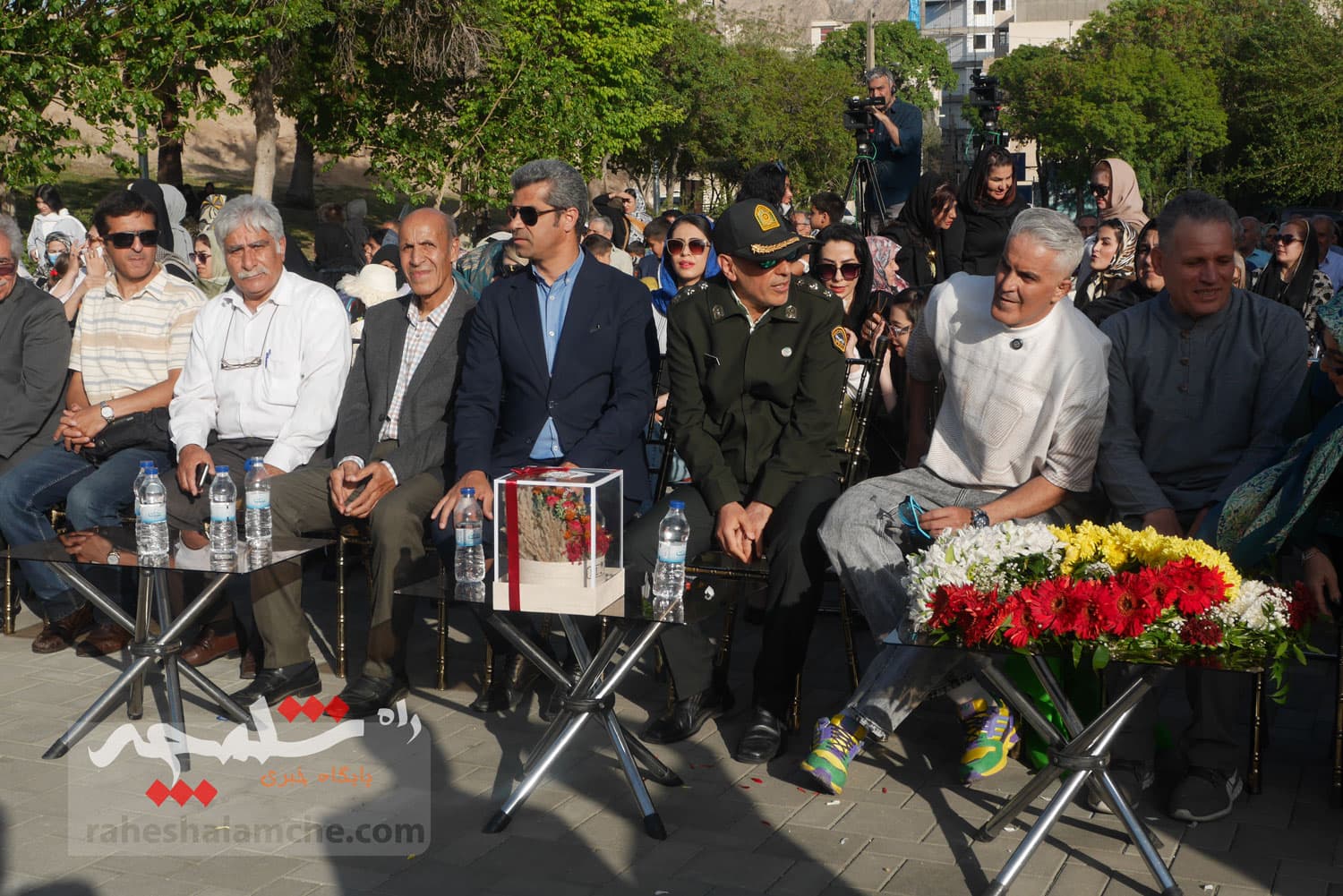 مراسم استقبال از کوهنوردان اورست در چشمهعلی شهر ری +تصاویر — تصویر 21