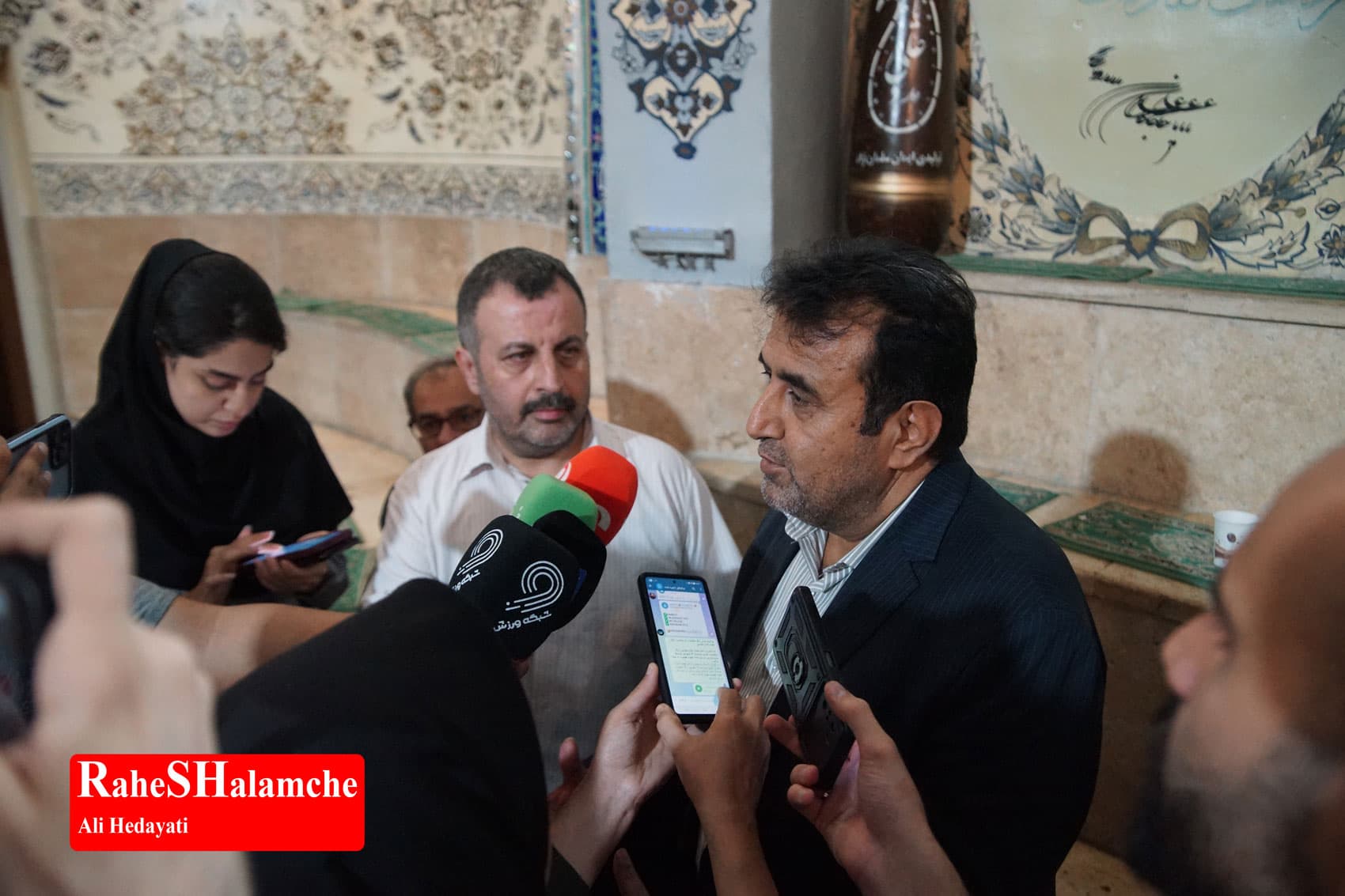 زنگ مقاومت در زورخانه شهید فهمیده نواخته شد + تصاویر — تصویر 21