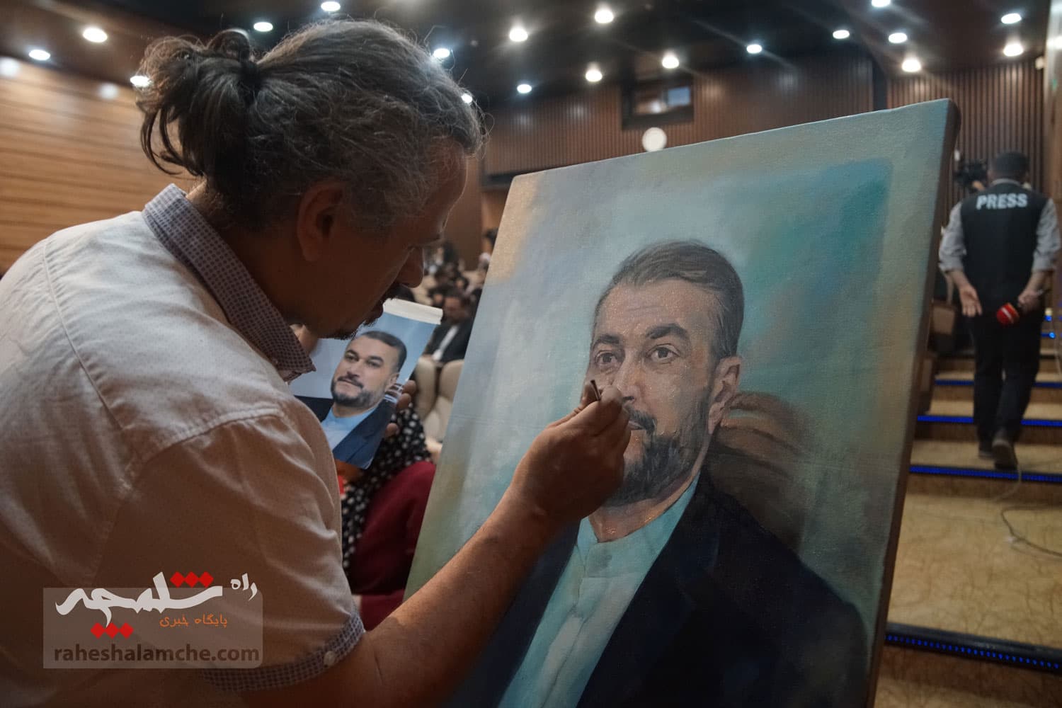 مراسم گرامیداشت «امین و امیر دیپلماسی مقاومت» +تصاویر — تصویر 31