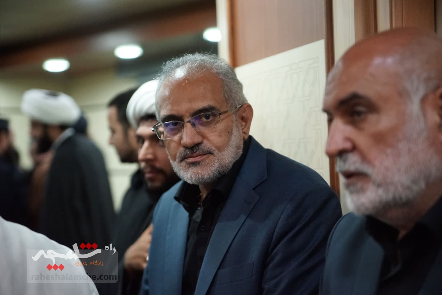 گزارش تصویری اختصاصی راه شلمچه از مراسم ختم حاج حبیبالله پورمحمدی — تصویر 97