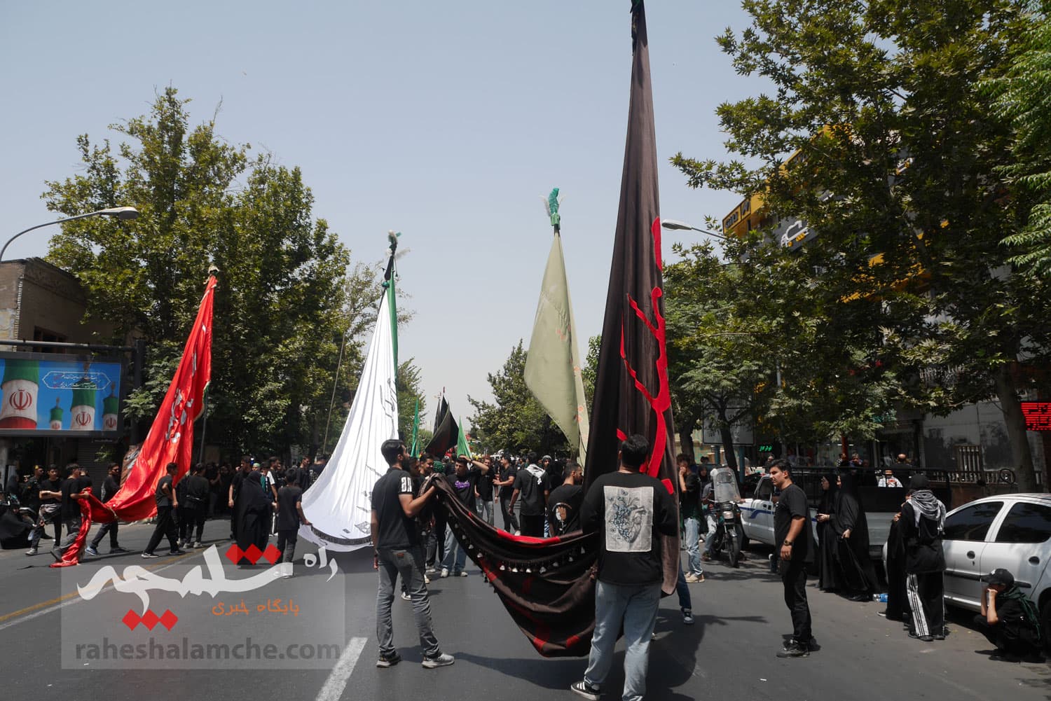 دسته عزادارای خاص در تهران +تصاویر — تصویر 17