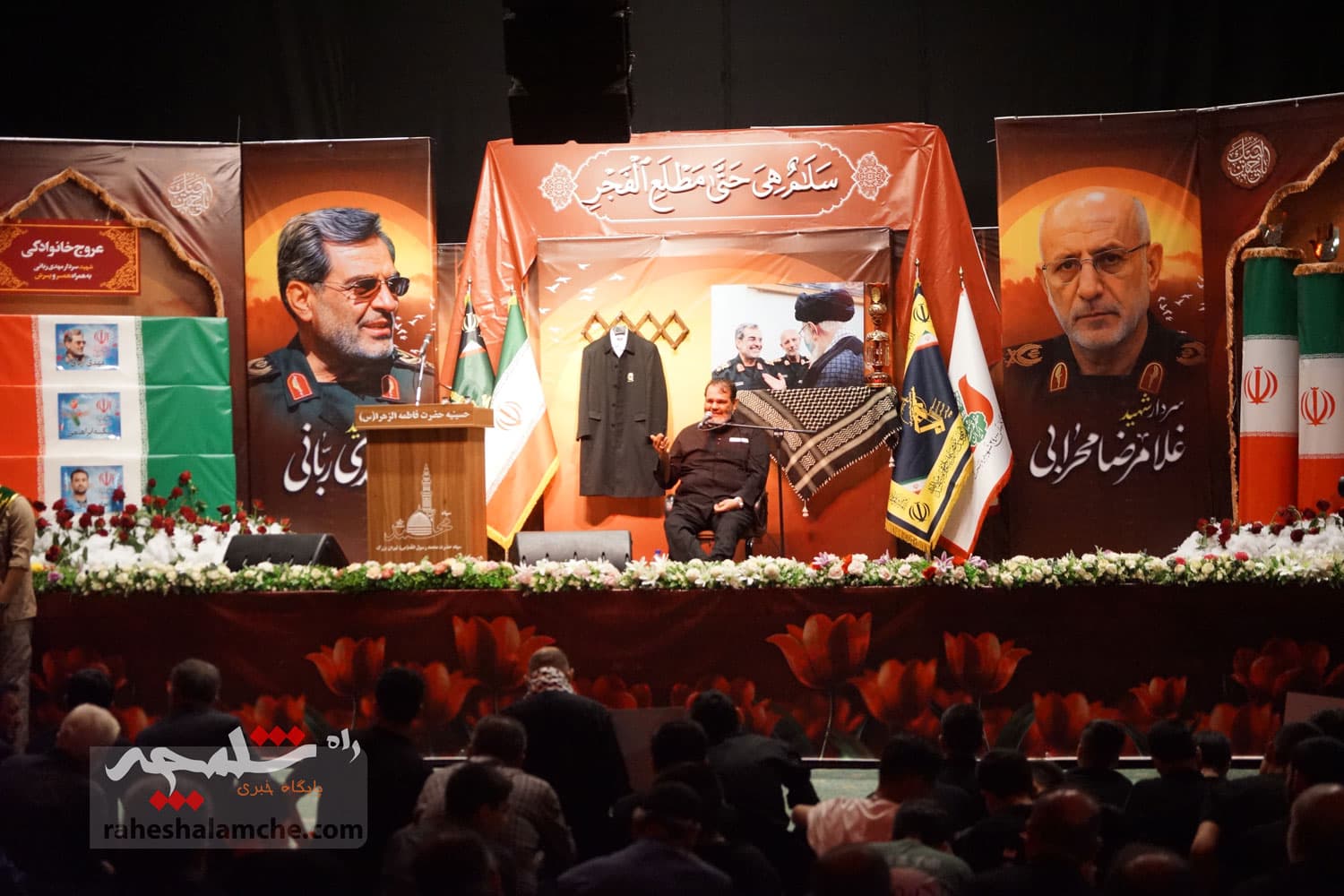 آئین گرامیداشت سرداران شهید محرابی و ربانی برگزار شد +تصاویر — تصویر 82