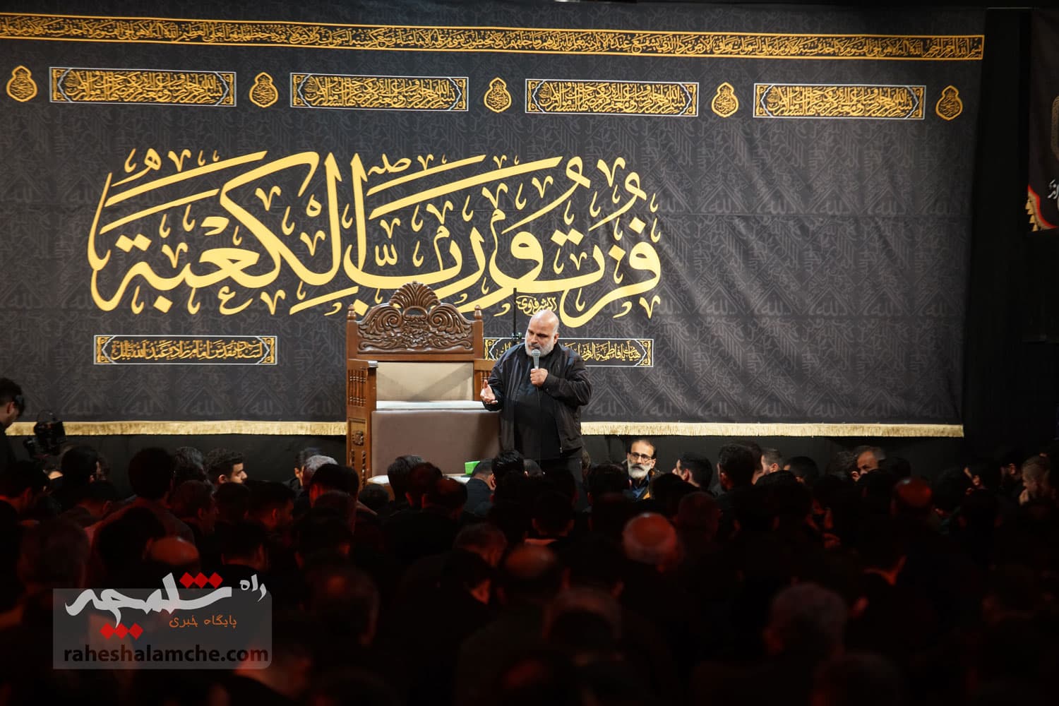 برگزاری مراسم قدر شب بیستوسوم ماه مبارک رمضان در بابل +تصاویر — تصویر 30