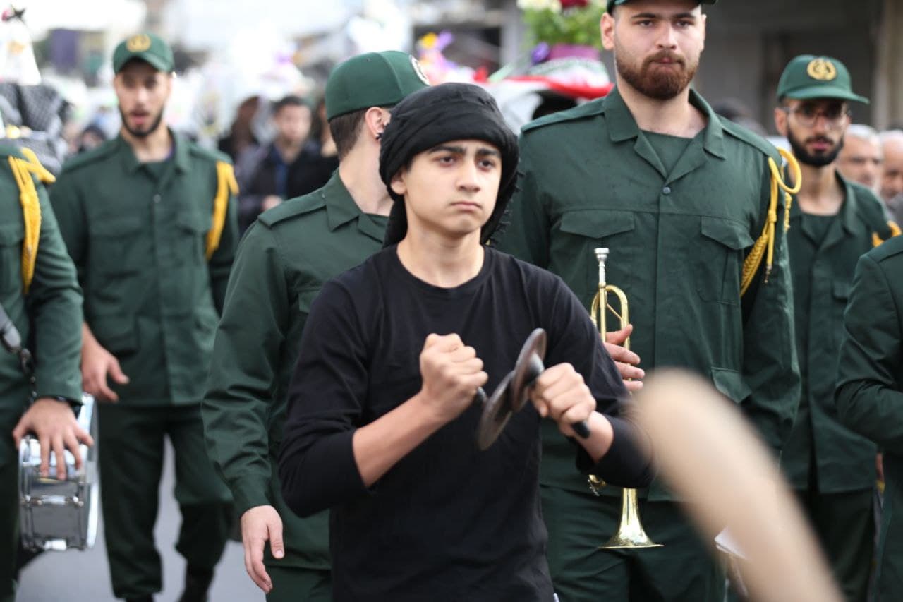 تشییع با شکوه یک شهید خوشنام در بابل +تصاویر — تصویر 15
