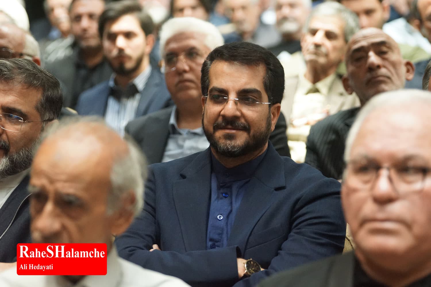 چه کسانی در مراسم ترحیم مادر حداد عادل بودند؟ +تصاویر — تصویر 62