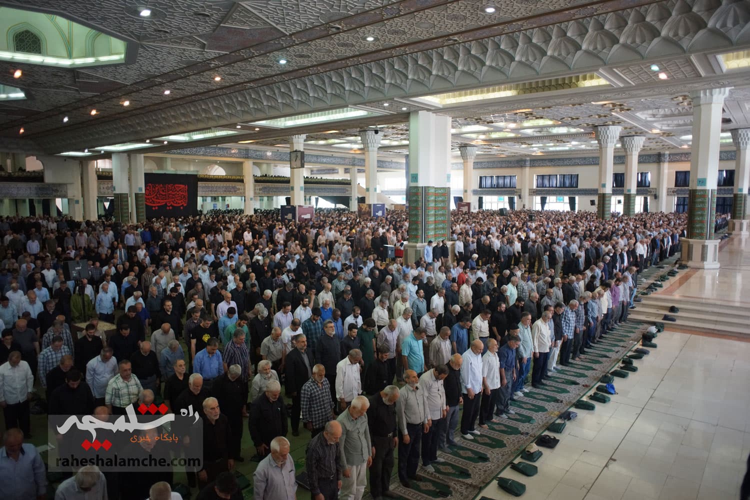 نماز جمعه امروز تهران برگزار شد +تصاویر — تصویر 47
