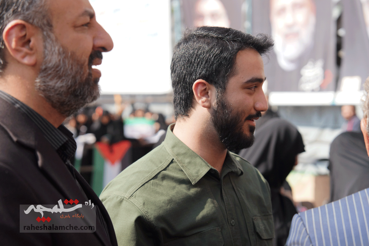 تشییع پیکر سردار شهید نیلفروشان با حضور سردار قاآنانی و مسعود پزشکیان +تصاویر — تصویر 52