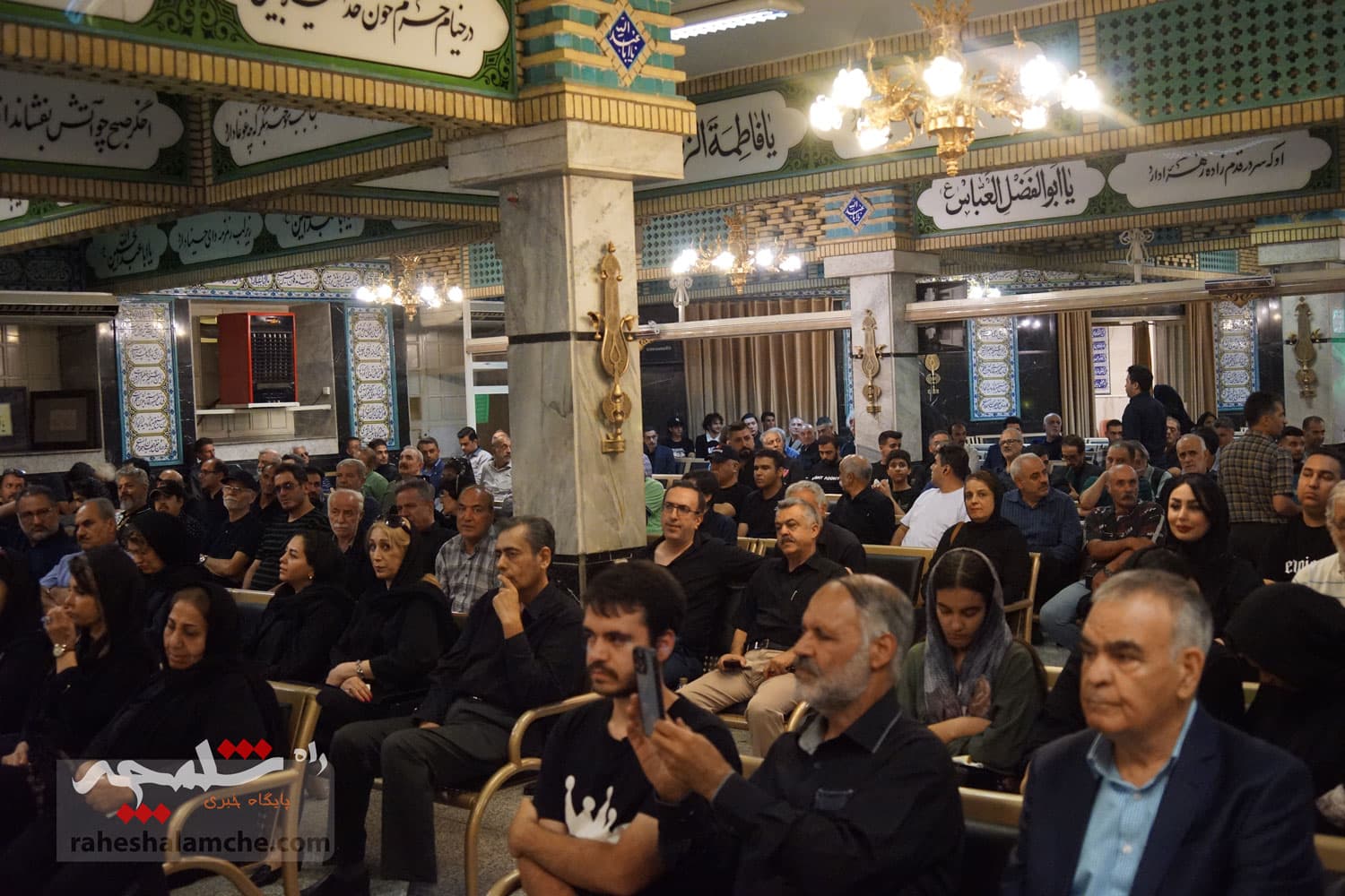 حاشیههایی تصویری اختصاصی راه شلمچه از مراسم ختم «سعید راد» — تصویر 29